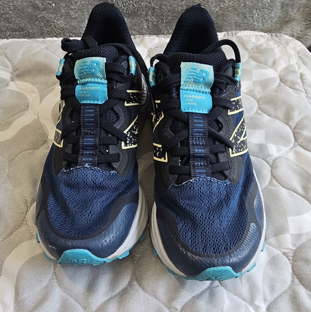 New Balance Blue and Black Running Shoes